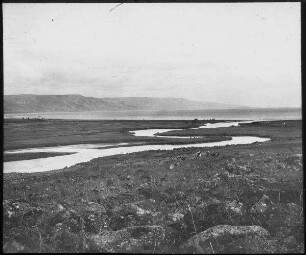 Jordanmündung in den See v. Tiberias [See Genezareth]