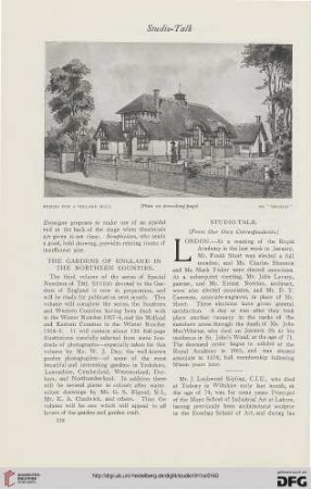The gardens of England in the northern counties