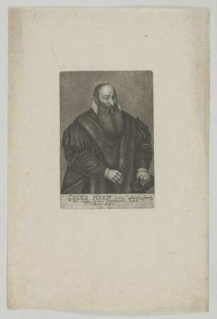 Bildnis des Georg Heen