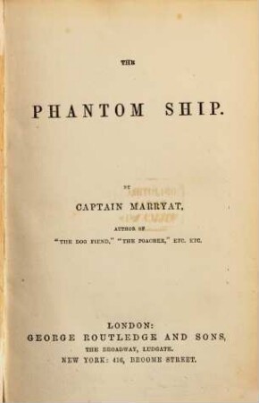 The phantom ship
