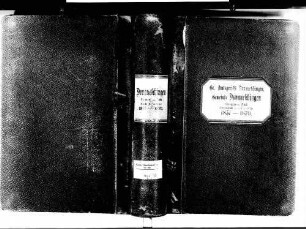 Donaueschingen VS; Evangelische Gemeinde: Geburtenbücher 1857-1870 Donaueschingen VS; Katholische Gemeinde: Geburtenbücher 1857-1870