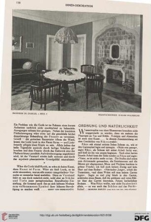 32: Ordnung und Natürlichkeit