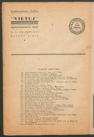 Colección Argentores [y] Ediciones extraordinarias