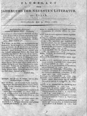 1801-05-09 : 41. Stück