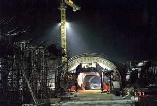 Engelbergbasistunnel Baustelle Nord