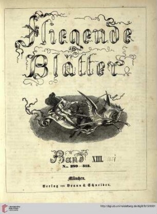 13: Fliegende Blätter
