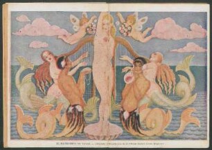 El nacimiento de Venus [Ilustración]