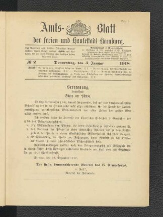No. 2, 3. Januar 1918