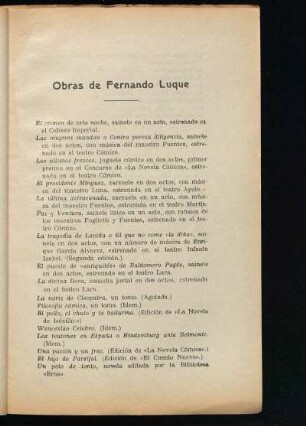 Obras de Fernando Luque