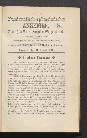 8. 31. August 1891