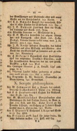 X. Scripta philosophica.