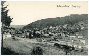 Schmiedeberg. Blick auf Schmiedeberg