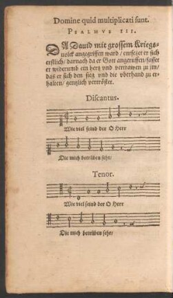 Domine quid multiplicati sunt. Psalmus III.