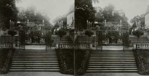 Gartenarchitektur, um 1890