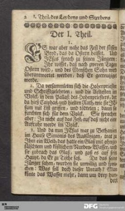 Leyden und Sterben unsers Erlösers Jesu Christi.