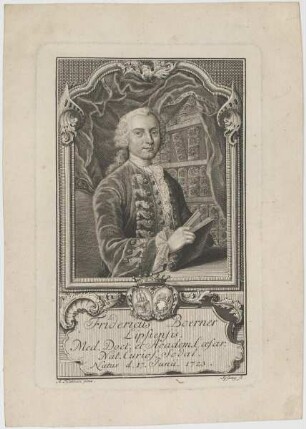 Bildnis des Fridericus Boerner