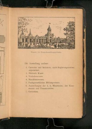 Fassade des Haupt-Ausstellungsgebäudes.