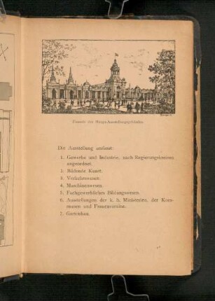 Fassade des Haupt-Ausstellungsgebäudes.