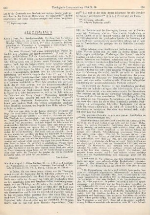603-607 [Rezension] Wackernagel, Jacob, Kleine Schriften 1 und 2