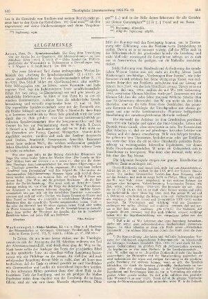603-607 [Rezension] Wackernagel, Jacob, Kleine Schriften 1 und 2