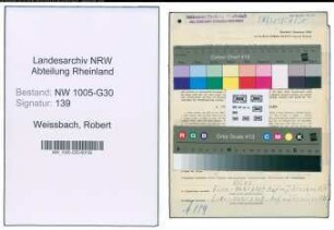 Entnazifizierung Robert Weissbach , geb. 19.01.1908 (Vorarbeiter)