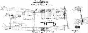 Siglingen: Empfangsgebäude Verwaltungsgebäude Lageplan (Dienst- Nebengeb.,Waage)