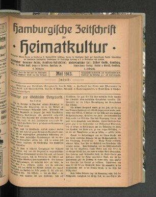 Beiträge zur Geschichte Bergedorfs.