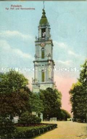 Die Garnisonkirche in Potsdam