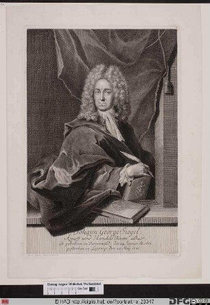 Bildnis Johann Georg Siegel