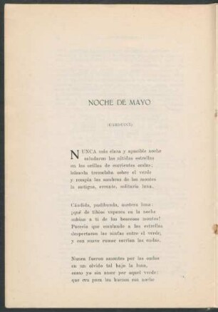 Noche de mayo