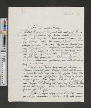 Brief an [Gustav Oelsner]