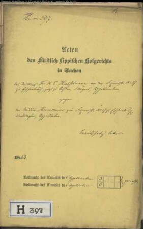 Hasselmann in der Kixmühle zu Eschenbruch gegen Kixmüller Hermsmeier zu Eschenbruch - Brautschatz
