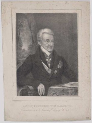 Bildnis des Anton von Baldacci