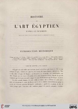 Introduction historique