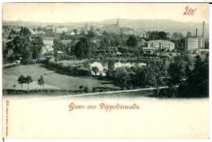 Dippoldiswalde. Gesamtansicht