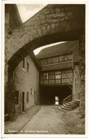 Radeberg. Schlosshof Klippenstein