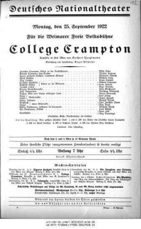 College Crampton