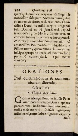 166-170, Orationes post celebrationem & communionem dicendae