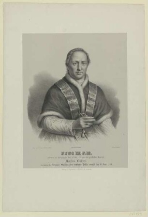 Bildnis des Pius IX