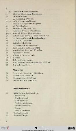 Teppiche (Nr. 76-79)