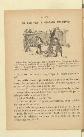 26. Les petits oiseaux en hiver