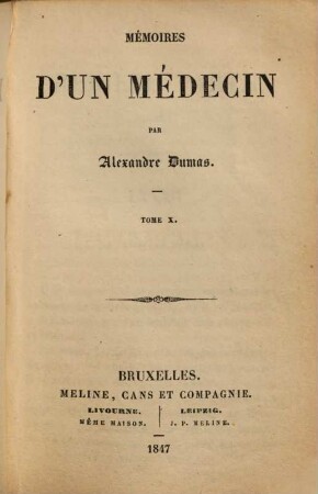 Mémoires d'un médecin, 10