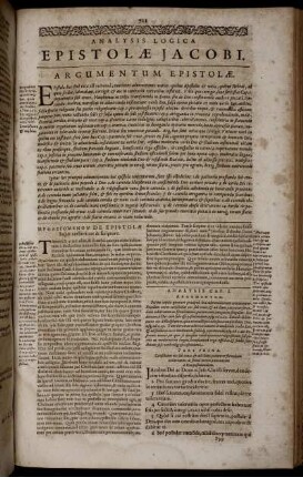 Analysis Logica Epistolae Jacobi