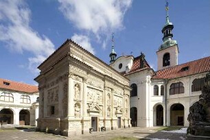 Kapuzinerklosteranlage, Prag, Hradschin, Tschechische Republik