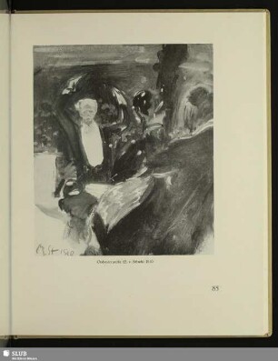 Orchsterprobe (E. v. Schuch). 1910