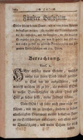 Fünfter Bußpsalm.