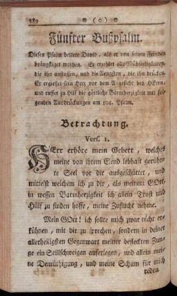 Fünfter Bußpsalm.