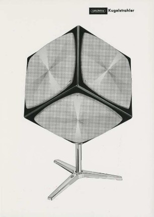 Grundig Kugelstrahler-Lautsprecher von Gerhard Dietrich und M. Mamet