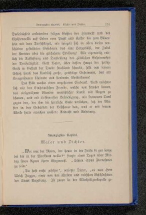 Zwanzigstes Kapitel. Maler und Dichter.