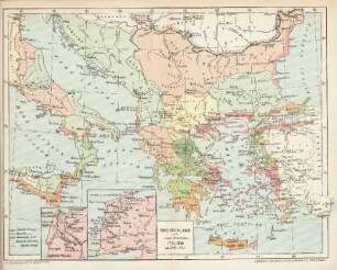 Griechenland und seine Kolonieen. Italien um 500 v. Chr.
